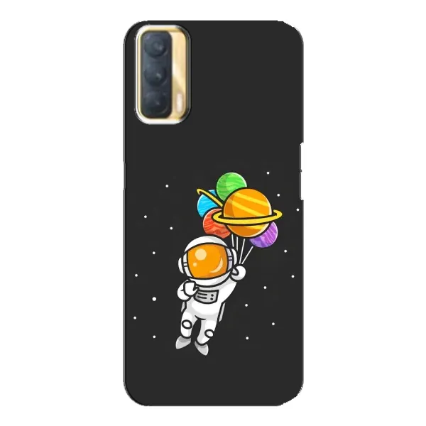 Чехол с рисунком «Космонавт с шариками» для OPPO A33 Чехол с рисунком «Космонавт с шариками» для OPPO A33