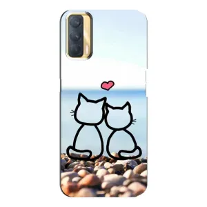 Силіконові Чохли Коханій людині для Oppo A33 (Котейки)