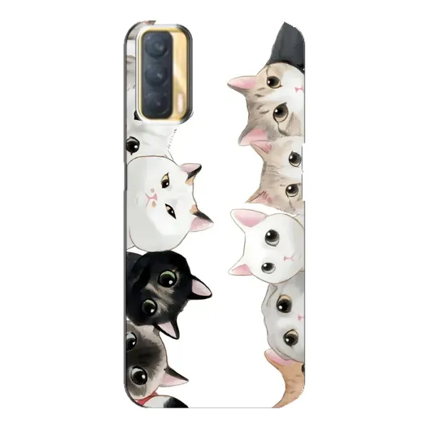 Чехол с рисунком «Коты» для OPPO A33