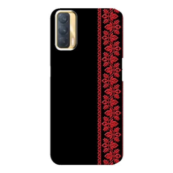 Чехол с рисунком «Красная Вышиванка» для OPPO A33 Чехол с рисунком «Красная Вышиванка» для OPPO A33