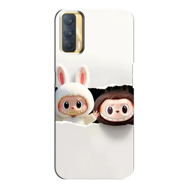 Чехол с рисунком «Фигурки Labubu» для OPPO A33 Чехол с рисунком «Фигурки Labubu» для OPPO A33