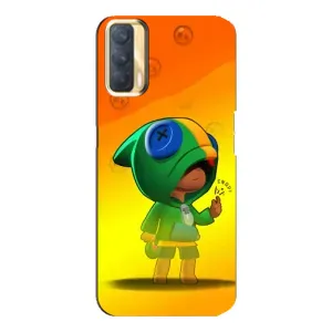 Чохол Бравл Старс для Oppo A33 (LEON в кофті)
