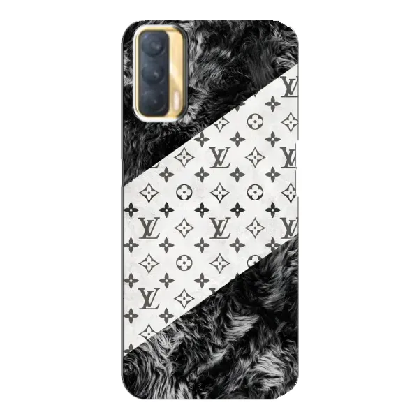 Чехол с рисунком «LV на белом» для OPPO A33