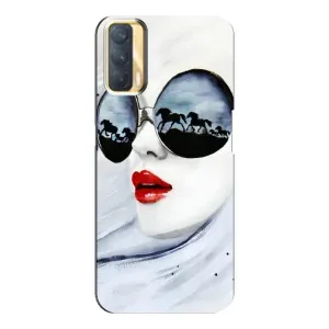 Чехол с картинкой Модные Девчонки Oppo A33 (Любительница коней)