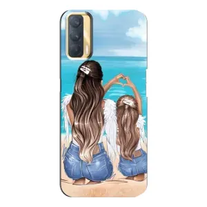 Чехлы для МАМЫ на Oppo A33 (Мама и дочь)