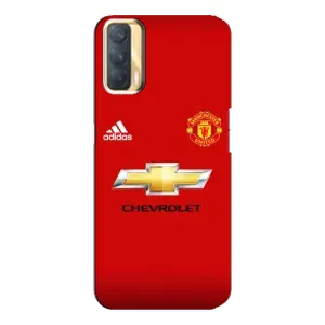 Силіконові Чохли з принтом Футбол на Oppo A33 (Man United)