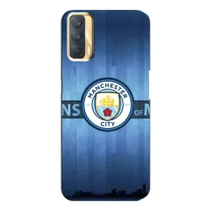 Силіконові Чохли з принтом Футбол на Oppo A33 (ManCity)