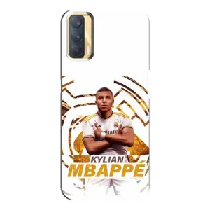 Чохол (TPU) з Футболістом на Oppo A33 (Мбаппе Реал)
