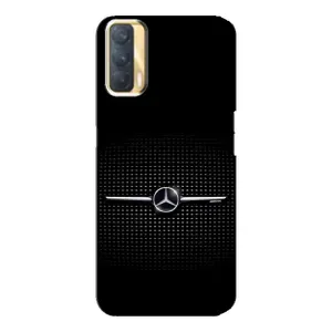 Силіконовий бампер з картинкою машини на Oppo A33 (Mercedes)