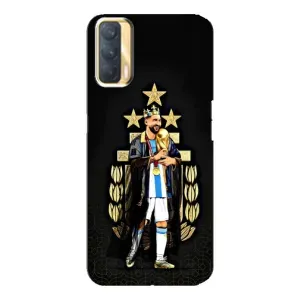 Чохли Лео Мессі Аргентина для Oppo A33 (Мессі король)