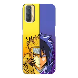 Купить Чохли на телефон з принтом Anime для Oppo A33 (Naruto Vs Sasuke)