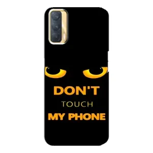 Чехол с Прикольным принтом на Oppo A33 (Не трогай мой телефон)