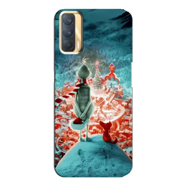 Чехол с рисунком «Новогодний Гринч» для OPPO A33 Чехол с рисунком «Новогодний Гринч» для OPPO A33