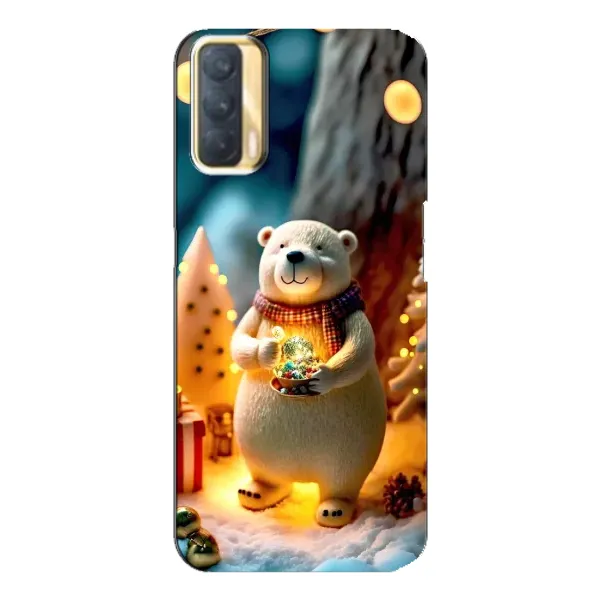 Чехол с рисунком «Новогодний ведмеженок» для OPPO A33