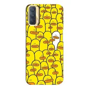 Силиконовый бампер с картинкой животных для Oppo A33 (Особенный)