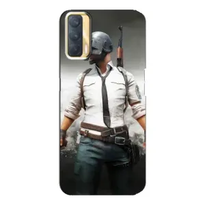 Чохол з картинкою "Герой Pubg" на Oppo A33 (Пабг)