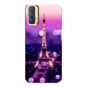 Чехол с Эйфелевой башней на Oppo A33 (Париж башня)