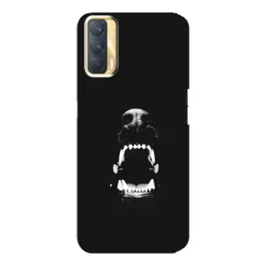 Чехол ДОБЕРМАН для Oppo A33 (Пасть добермана)