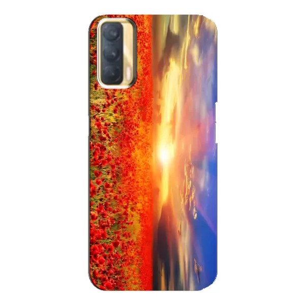 Чехол с рисунком «Поле тюльпанов» для OPPO A33