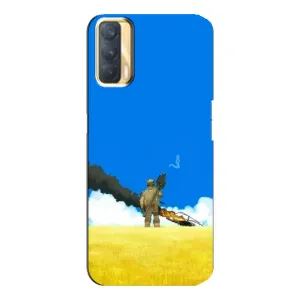 Чехлы на военную тематику для Oppo A33 (Попадание)