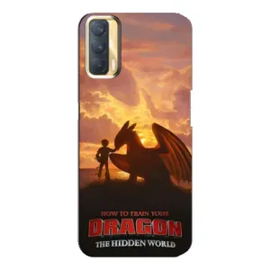 Чохол дракон Беззубик для Oppo A33 (Постер Беззубика)