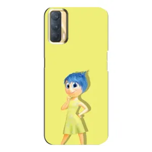 Чехол Головоломка для Oppo A33 - (AlphaPrint) (Радость)
