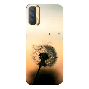 Силиконовый Чехол с одуванчиками на Oppo A33 (Роздумаханый одуванчик)