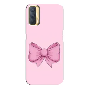 Чехол банты для Oppo A33 (Розовый бантик)
