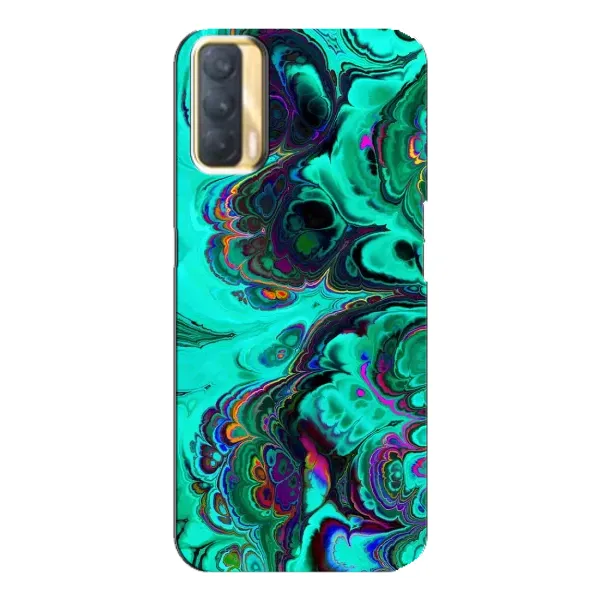 Чехол с рисунком «Салатный мрамор» для OPPO A33 Чехол с рисунком «Салатный мрамор» для OPPO A33