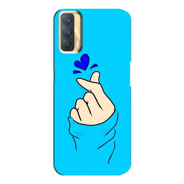 Чехол с рисунком «Сердце на синем» для OPPO A33 Чехол с рисунком «Сердце на синем» для OPPO A33