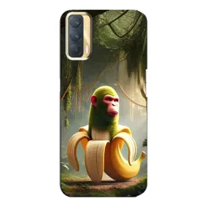 Чехол с мемами тралалело тралала для Oppo A33 (Шимпанзини бананини)