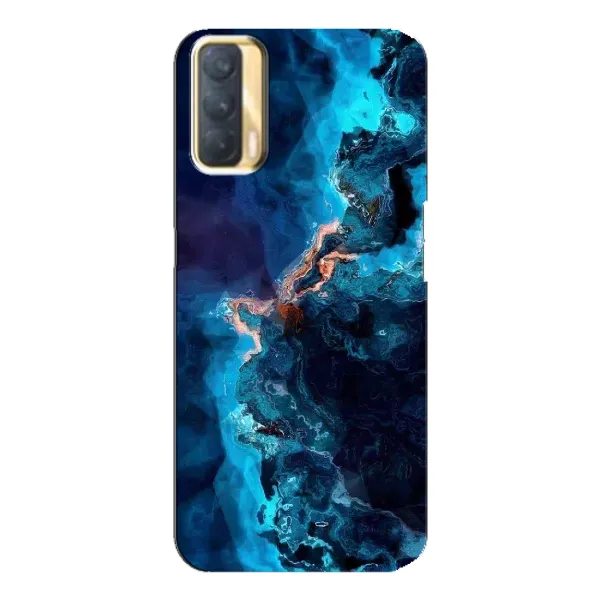 Чехол с рисунком «Синий мрамор» для OPPO A33 Чехол с рисунком «Синий мрамор» для OPPO A33