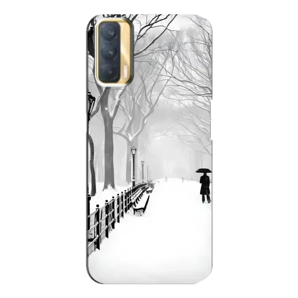 Чехол с рисунком «Снегом замело» для OPPO A33