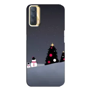 Чохли на Новий Рік Oppo A33 (Сніговички)