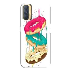 Чехол с изображением вкусной еды для Oppo A33 (Сочные пончики)