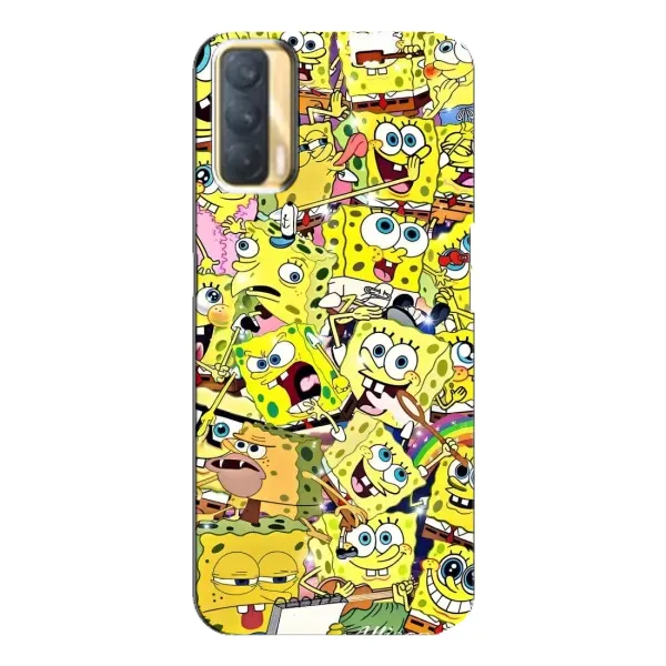Чехол с рисунком «Спанч Боб Арт» для OPPO A33