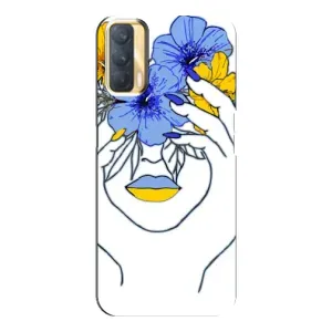 Чохол на Oppo A33 (Український дизайн) (Українка на всю голову)