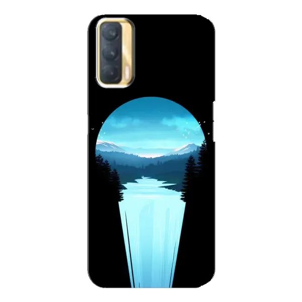 Чехол с рисунком «Синий Водопад» для OPPO A33 Чехол с рисунком «Синий Водопад» для OPPO A33