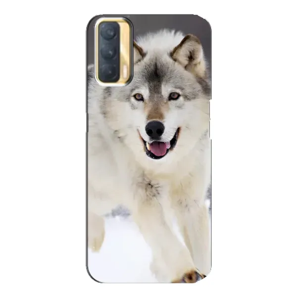 Чехол с рисунком «Волк на снегу» для OPPO A33