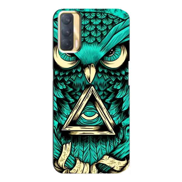 Чехол с рисунком «Зеленая сова» для OPPO A33 Чехол с рисунком «Зеленая сова» для OPPO A33