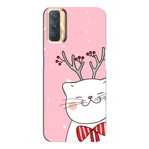 Чехол на тематику: Коты для OPPO A33 (Зимний кот)
