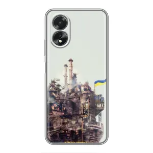 Чохли на військову тематику для Oppo A38 (Азовсталь)