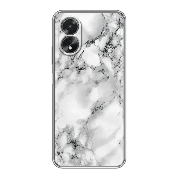 Чехол с рисунком «Белый мрамор» для OPPO A38 Чехол с рисунком «Белый мрамор» для OPPO A38