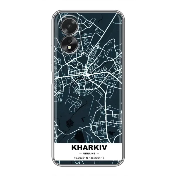 Чехол с рисунком «Харьков» для OPPO A38 Чехол с рисунком «Харьков» для OPPO A38