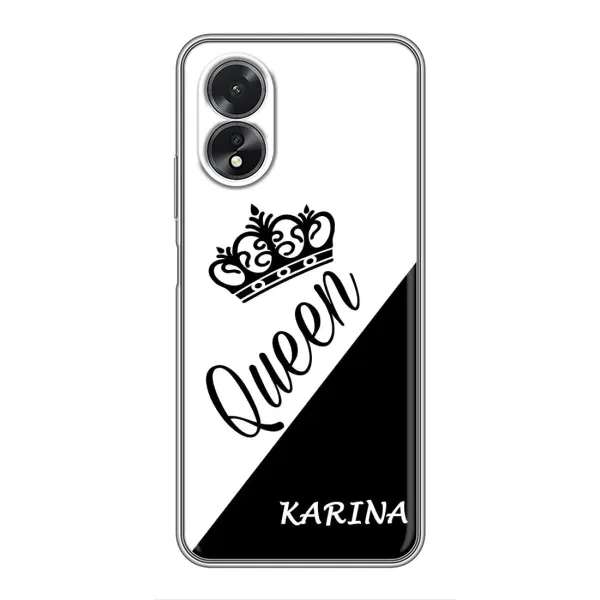 Чехол с рисунком «KARINA» для OPPO A38