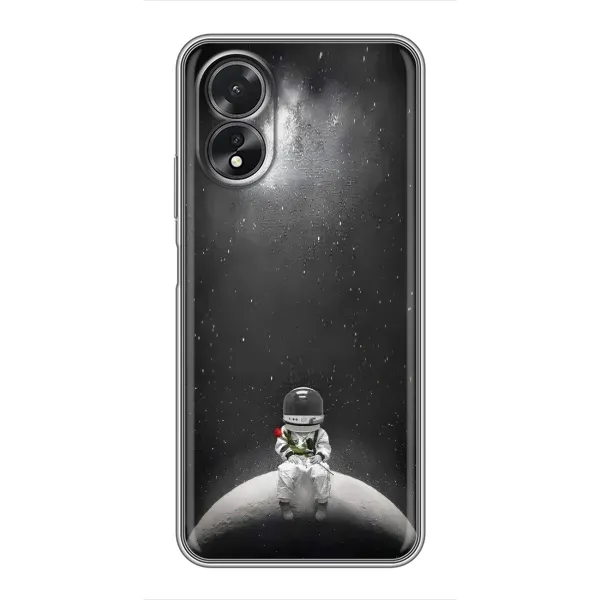 Чехол с рисунком «Космонавт романтик» для OPPO A38 Чехол с рисунком «Космонавт романтик» для OPPO A38