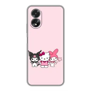 Чехол с персонажем Куроми на Oppo A38 (Куроми Мелоди Китти)