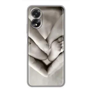 Чохли для МАМИ на Oppo A38 (Люблячі долоні)