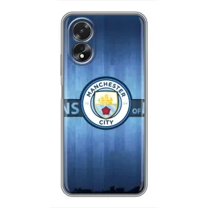 Силіконові Чохли з принтом Футбол на Oppo A38 (ManCity)