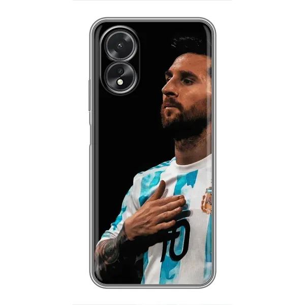 Чехол с рисунком «Месси Капитан» для OPPO A38